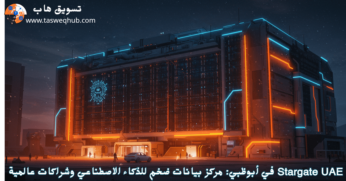 اقرأ المزيد عن: Stargate UAE: كيف تُعيد الإمارات رسم خريطة الذكاء الاصطناعي العالمي؟ على تسويق هاب مشروع Stargate UAE يوفر قوة حوسبة هائلة للذكاء الاصطناعي لدعم الابتكار العالمي والأسواق الناشئة