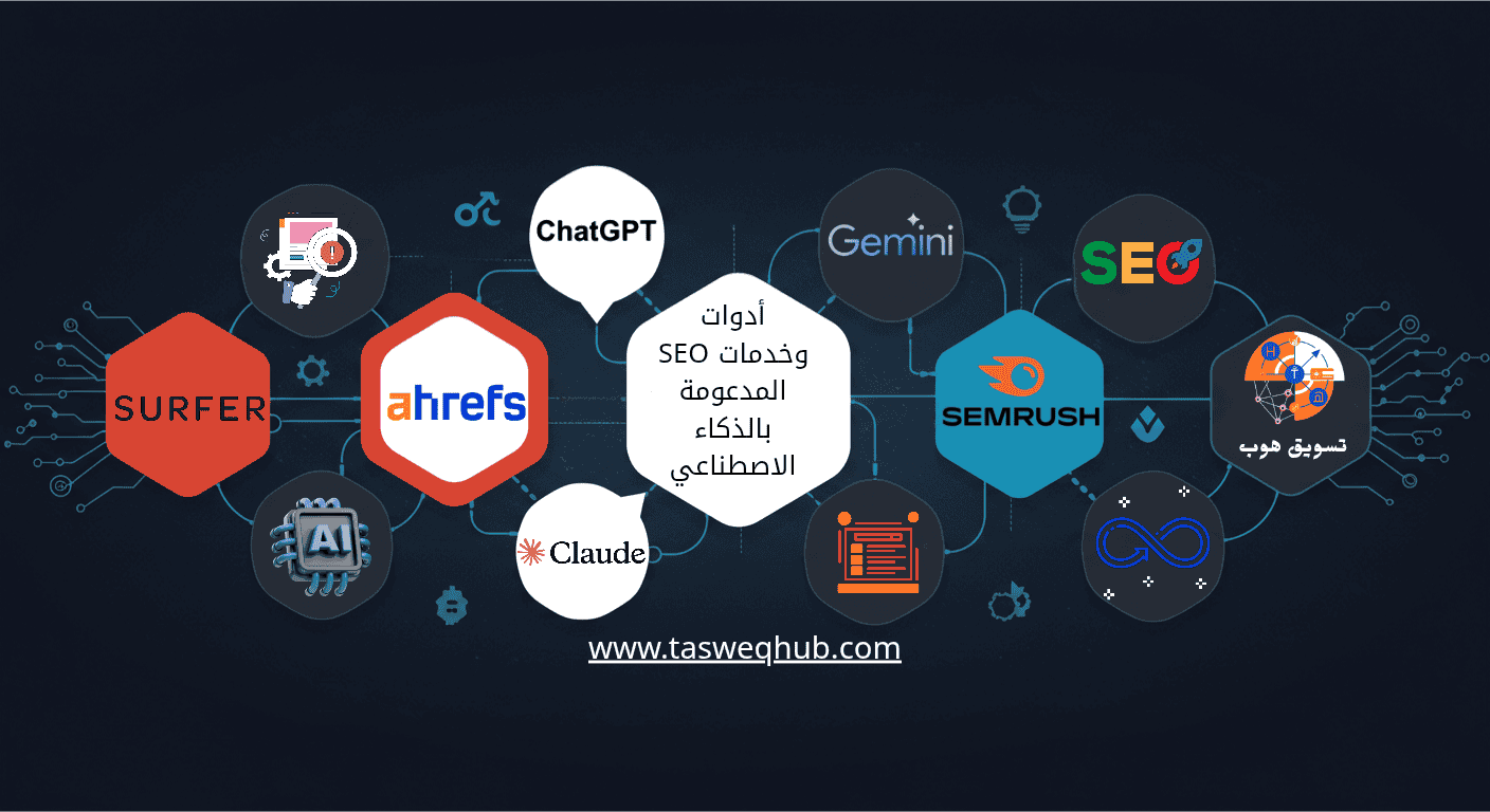 اقرأ المزيد عن: الذكاء الاصطناعي وتحسين محركات البحث (SEO): كيف يُشكّل الذكاء الاصطناعي مستقبل الظهور الرقمي؟ على تسويق هاب أبرز أدوات SEO المدعومة بالذكاء الاصطناعي لمستقبل تحسين محركات البحث وتطبيقاتها المتنوعة